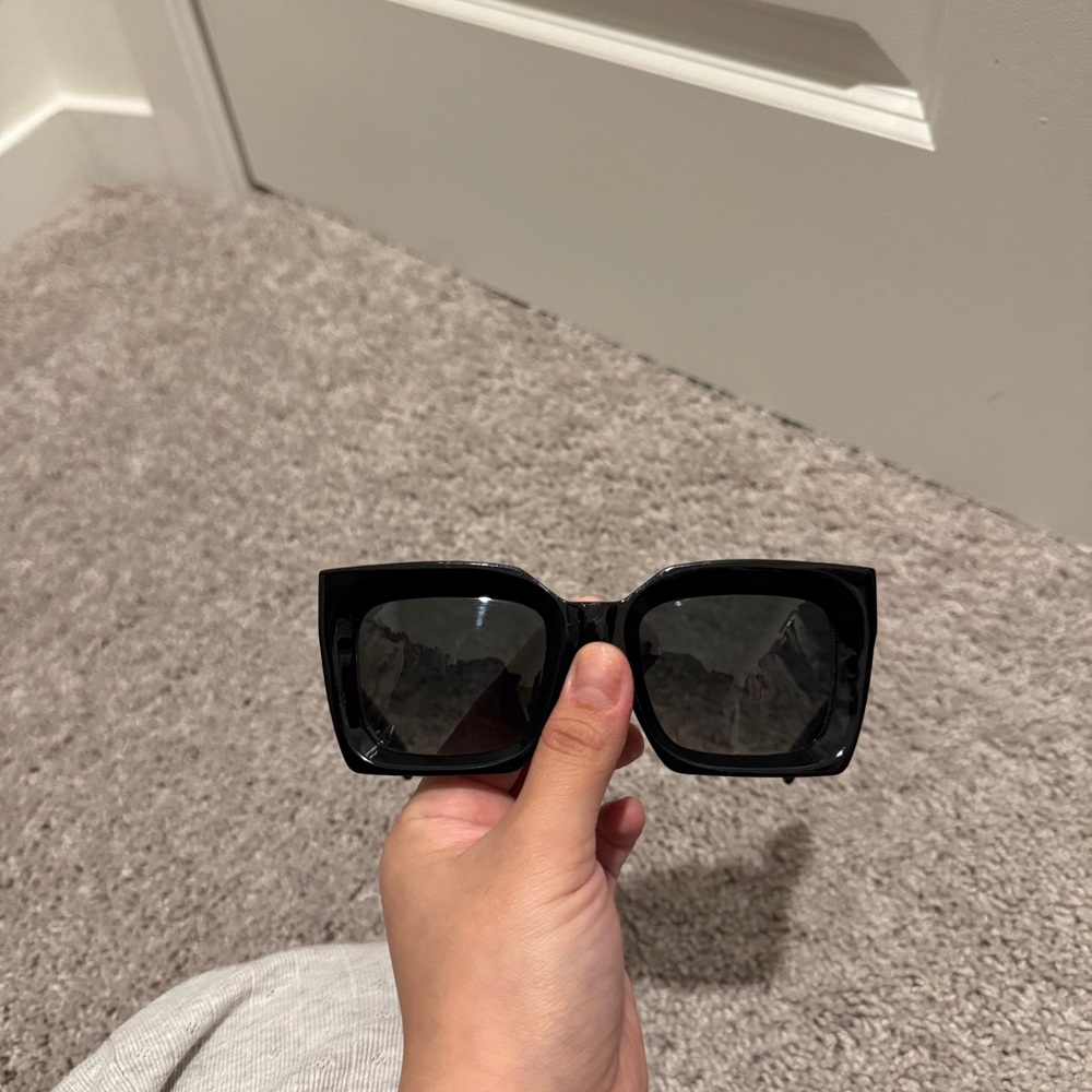 Celine Black Square Sunglasses